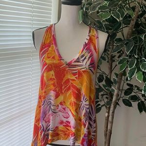 Wet Seal Flowy V Neck Tank Top